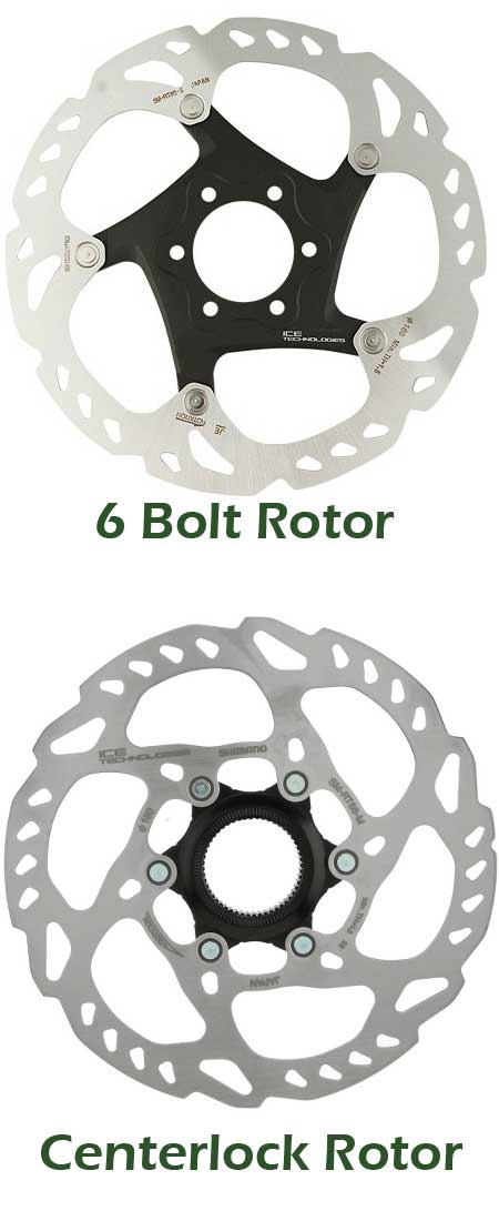 6 bolt vs. centerlock rotors