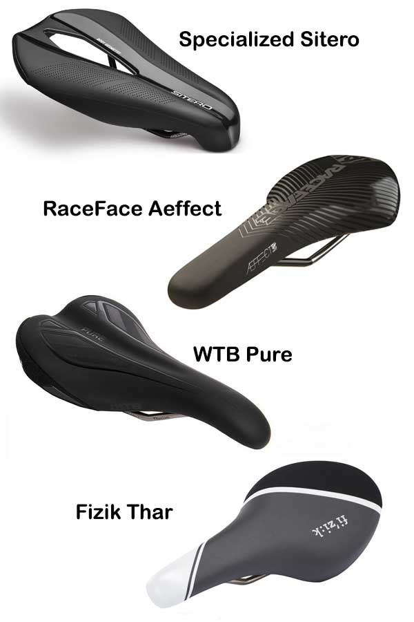 Bike saddles