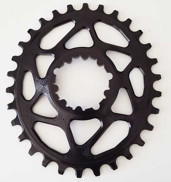 Absolute Black Oval Chainring